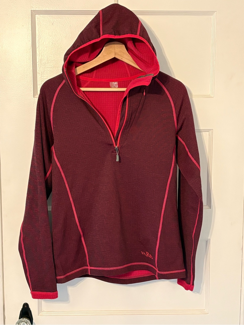 Rab Nucleus ladies outdoor fleece hoody pullover  M